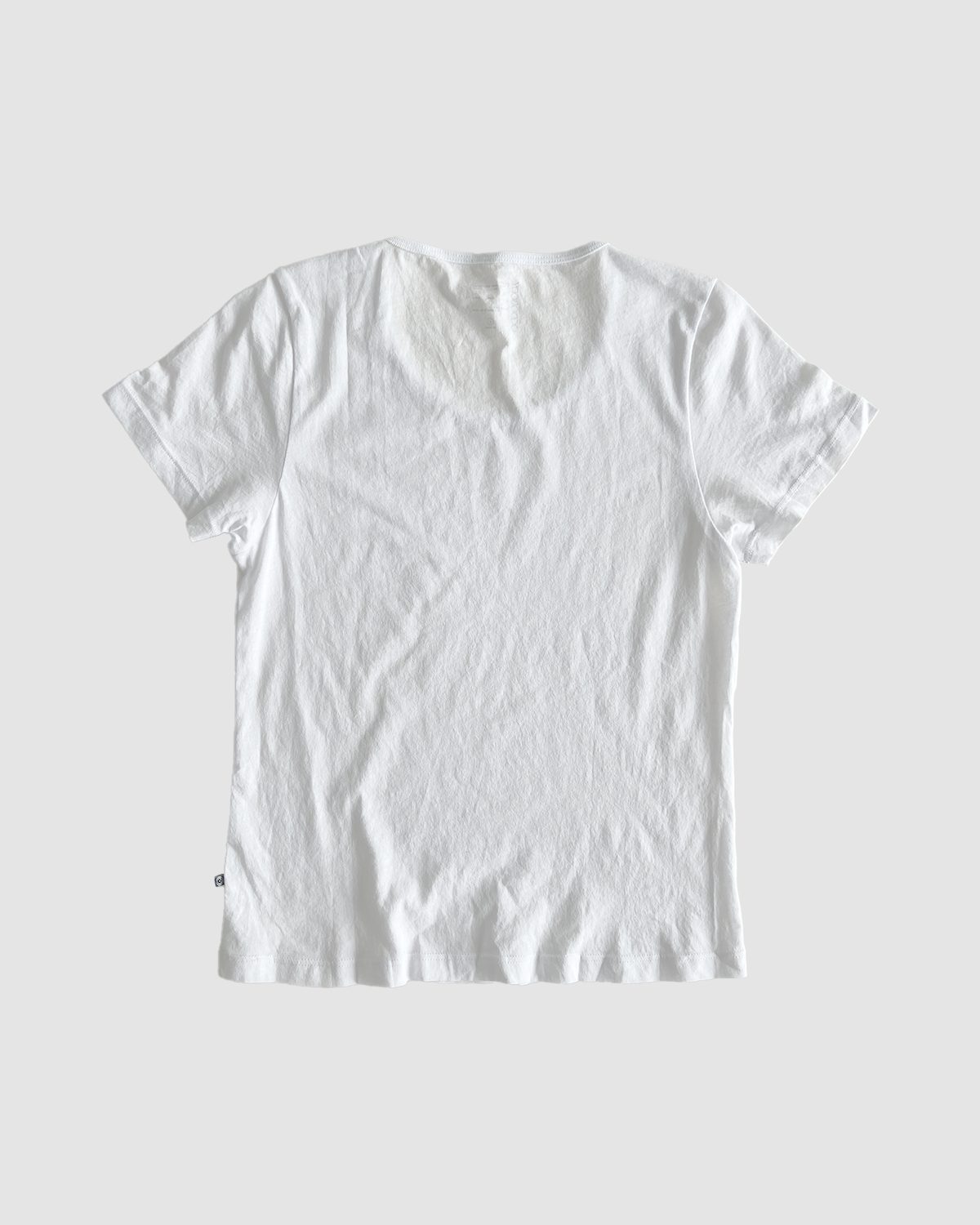 back of baby tee in chalk