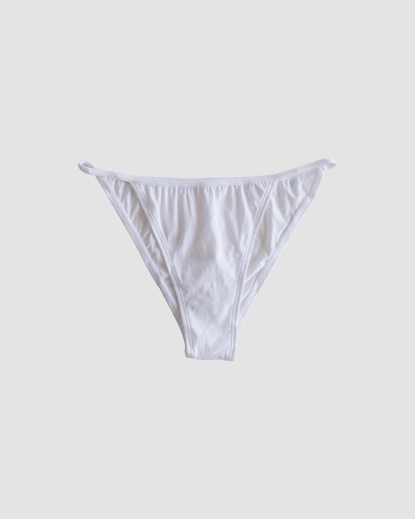 front of string bikini in chalk