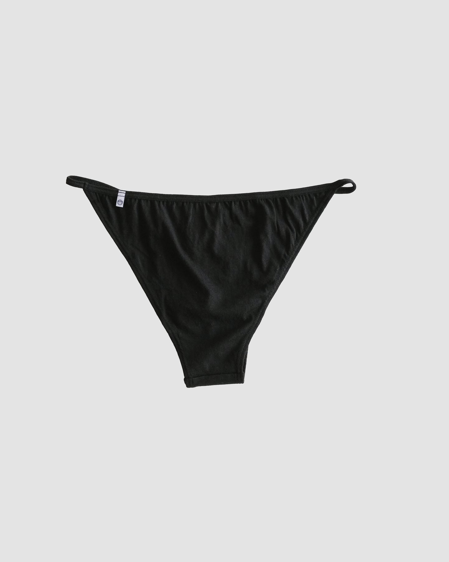 back of string bikini in midnight