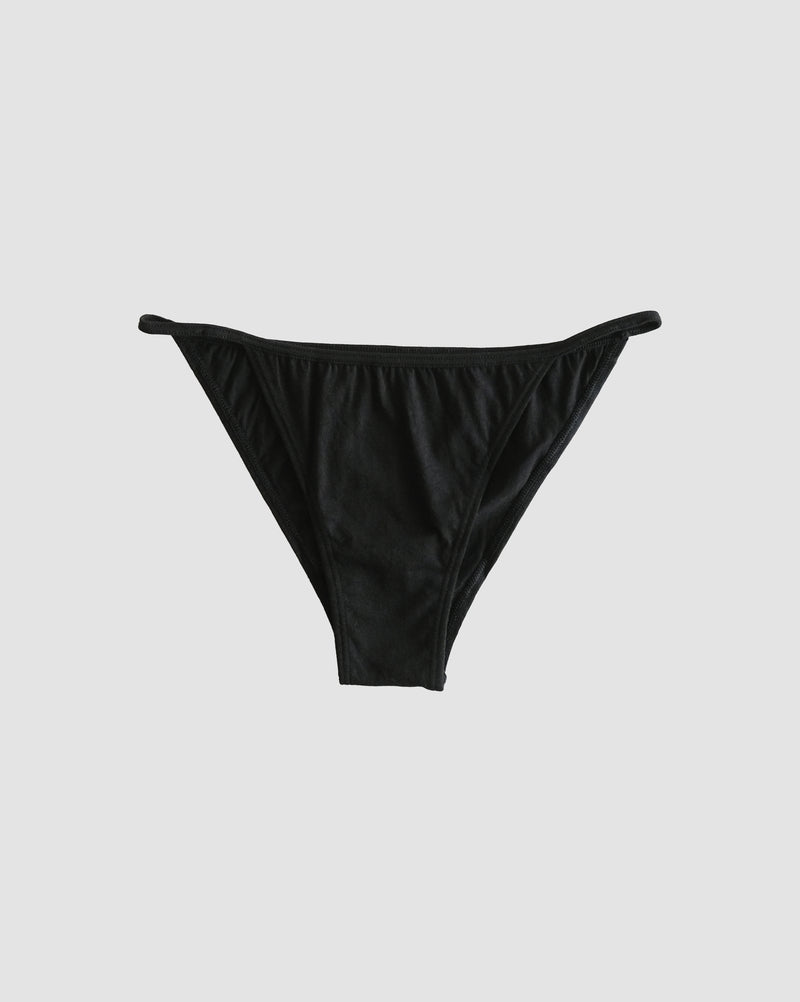 front of string bikini in midnight