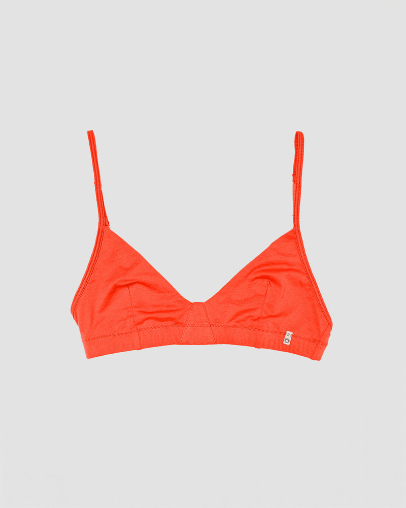 triangle bra - madder
