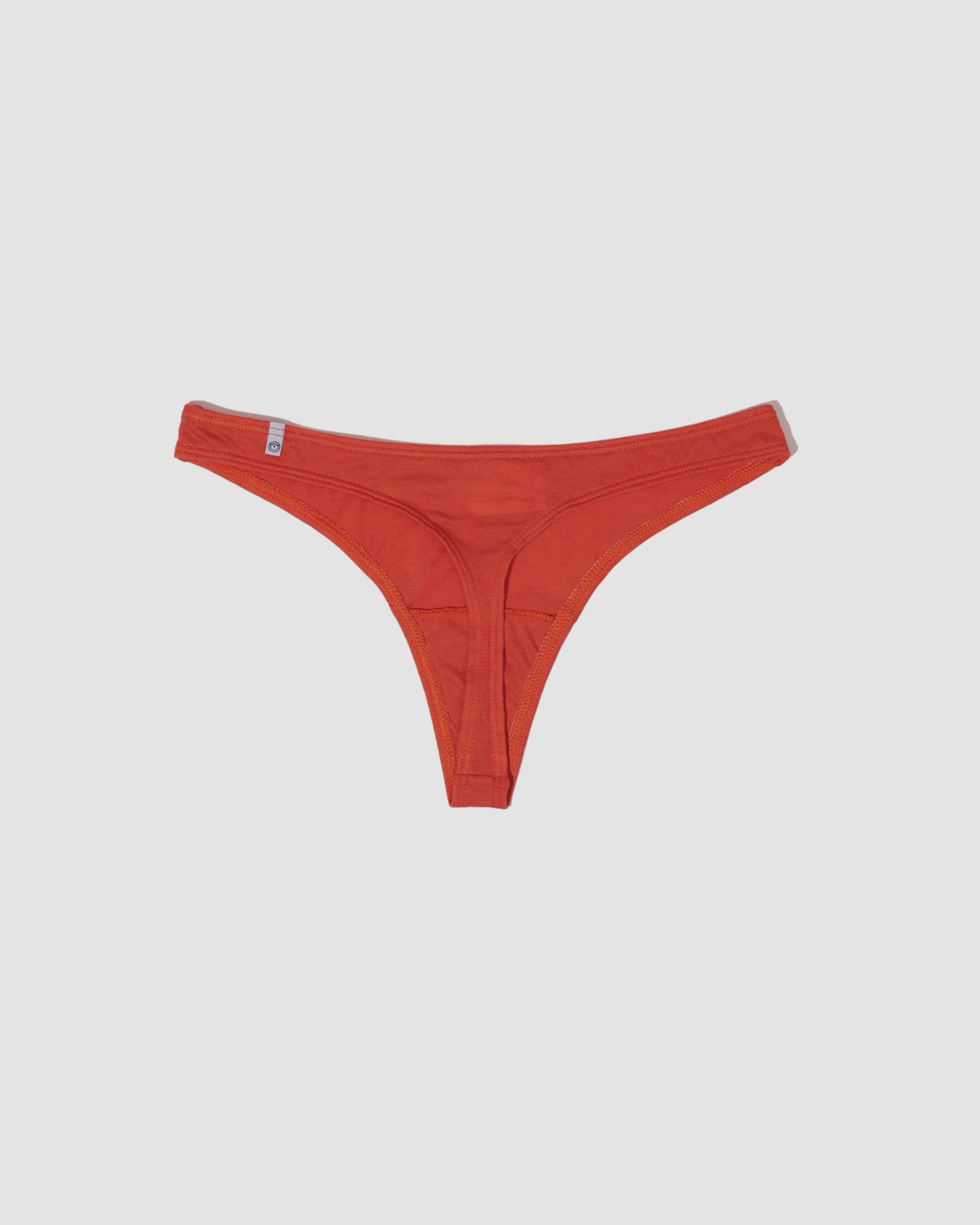 Low T Back Thong Bottom in Ruby Red