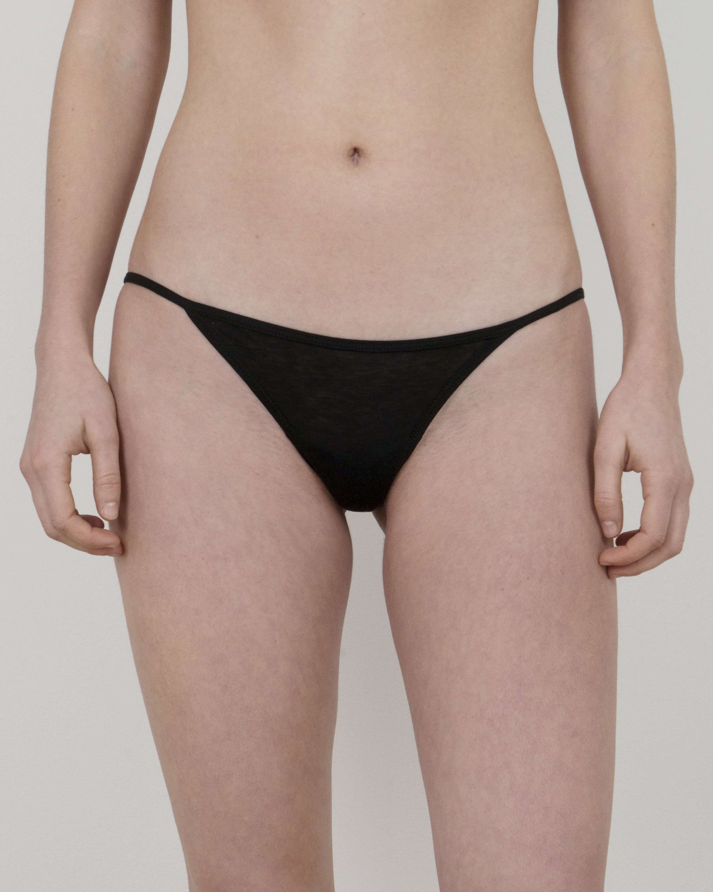 HELLORSOON Organic Cotton Underwear Womens Bikini Lace Thongs For