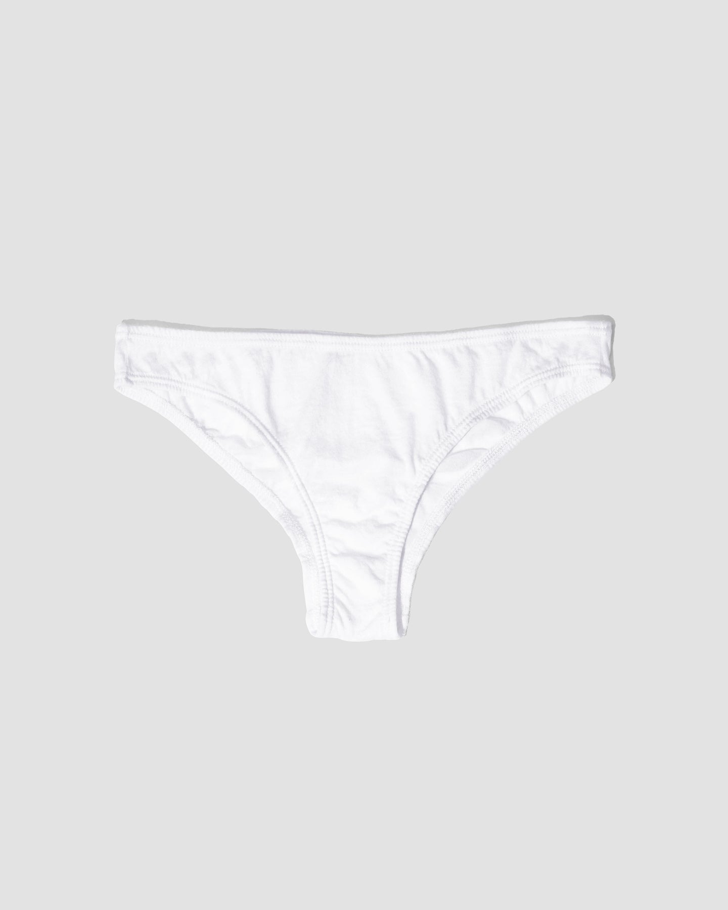 100% Organic Cotton French High Cut Bikini Panty (Grown & Made in