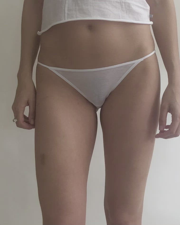 Out From Under Simple Cotton String Bikini