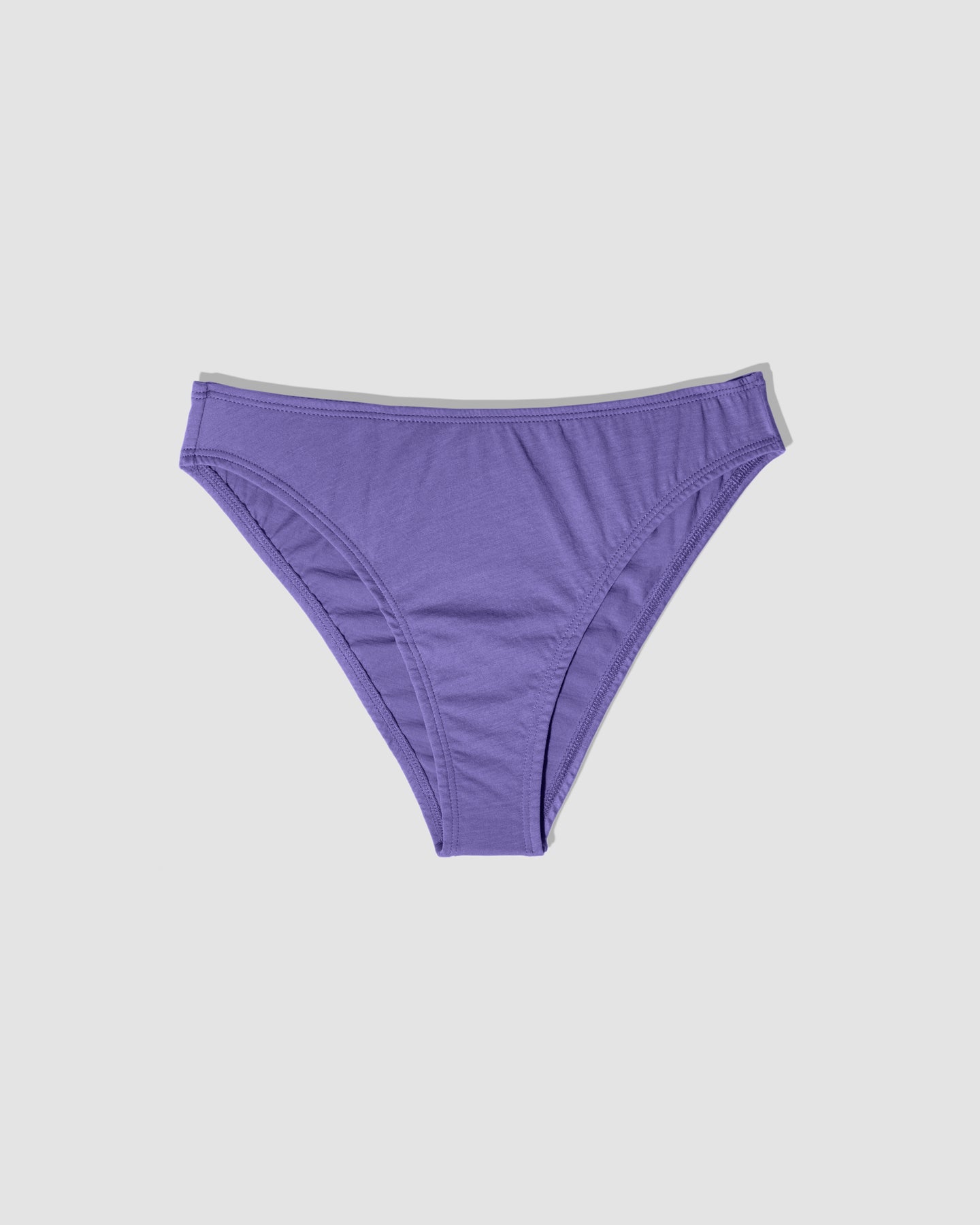 Plum Cotton Stretch High-Cut Cheeky Underwear – Notanythingspecific